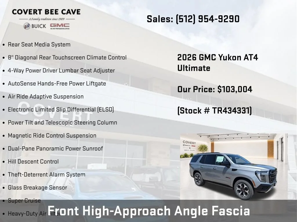 New 2026 GMC Yukon AT4 Ultimate, photo 33