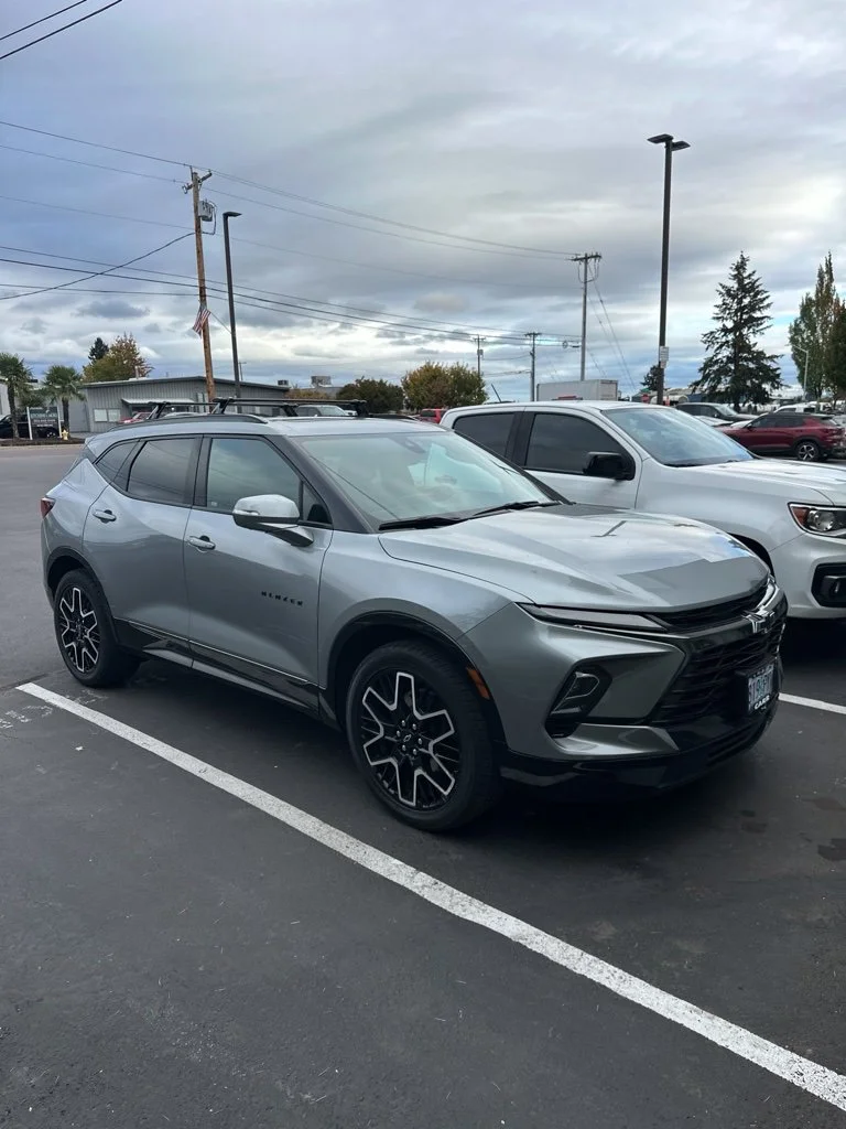Used 2024 Sterling Gray Metallic Chevrolet RS image 3