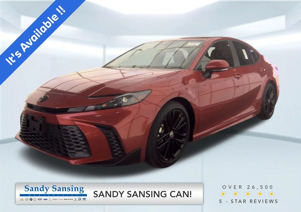 Used 2025 Red Toyota SE image 1
