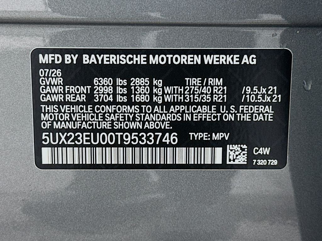 New 2026 Gray Metallic BMW xDrive40i image 24