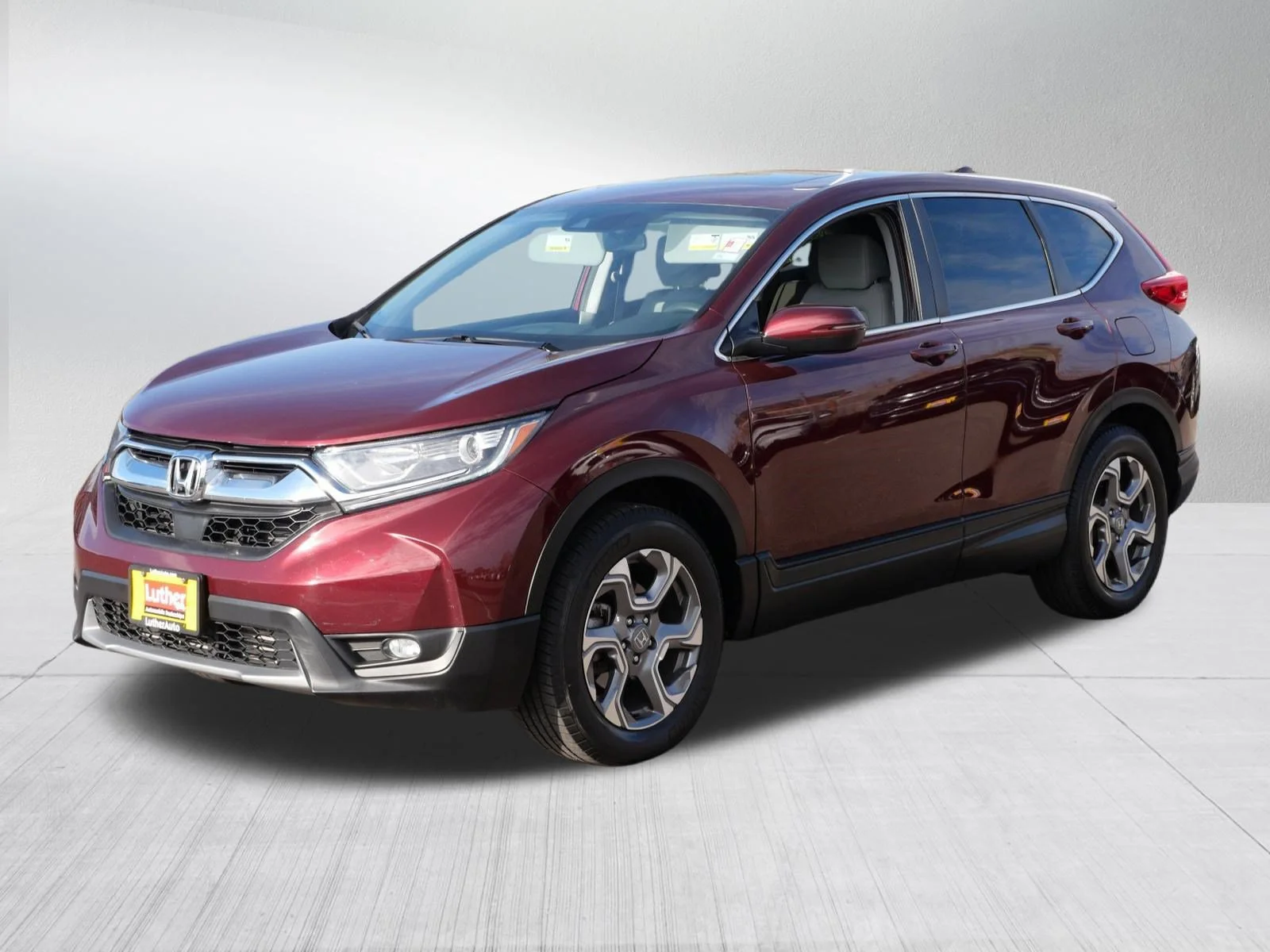 Certified Used 2018 Molten Lava Pearl Honda EX image 3