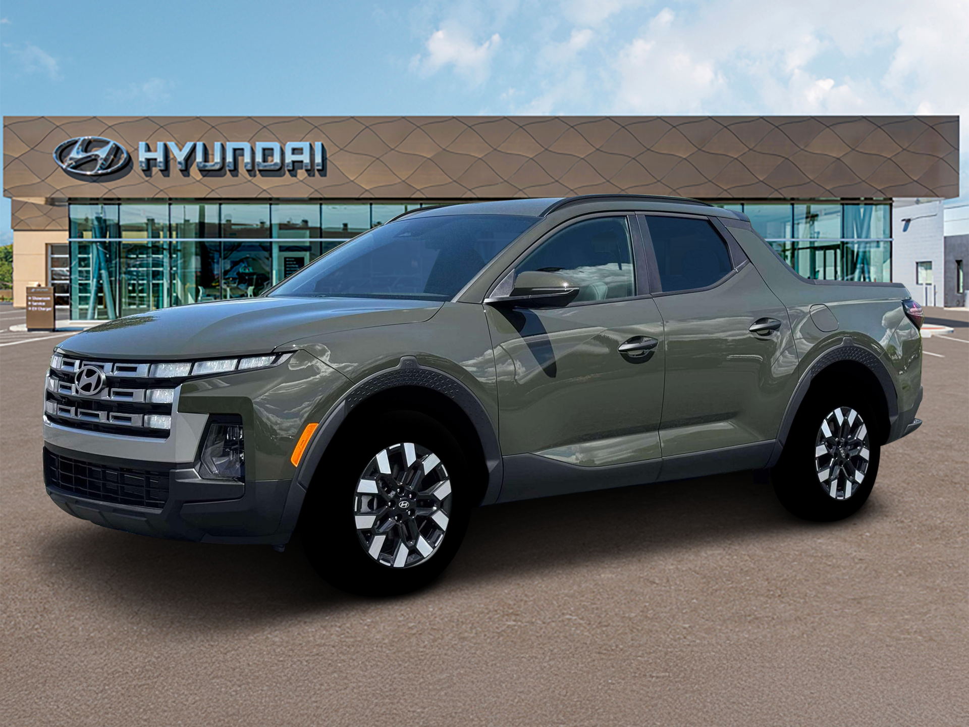 New 2026 Rockwood Green Hyundai SEL AWD image 2