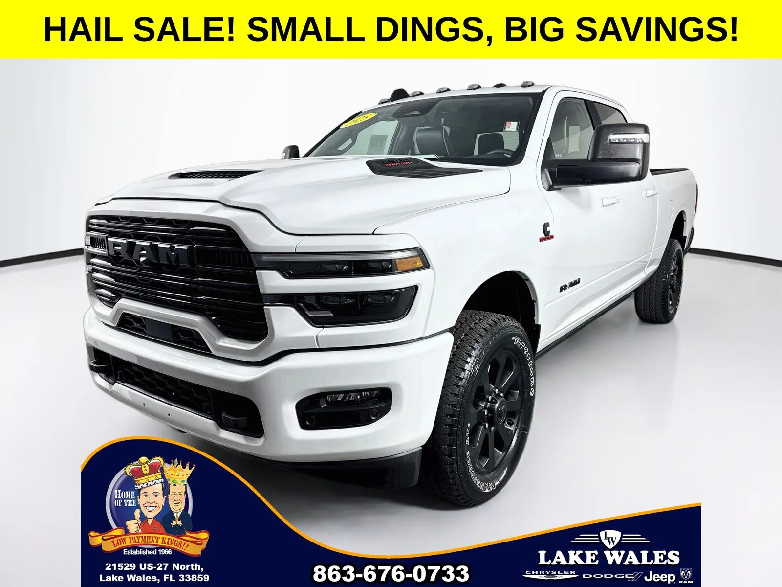 Used 2025 White Ram Laramie image 3