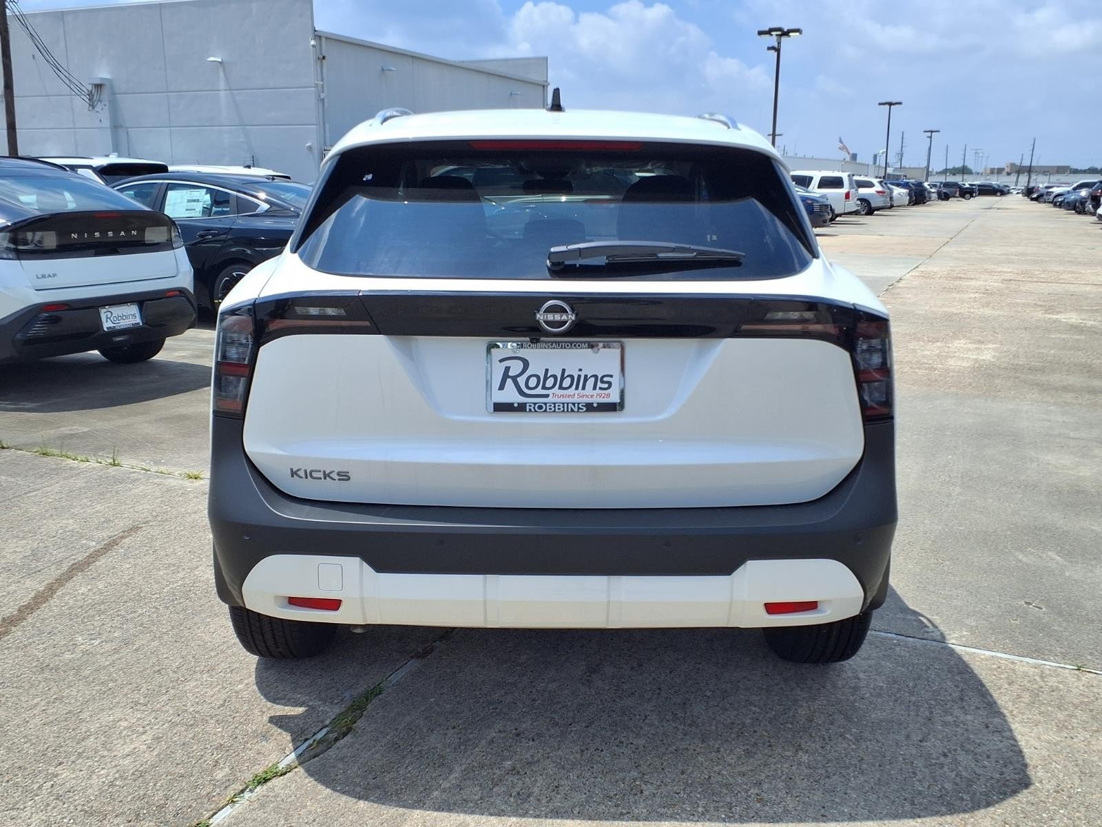 2026 Nissan Kicks SV White at Robbins Nissan