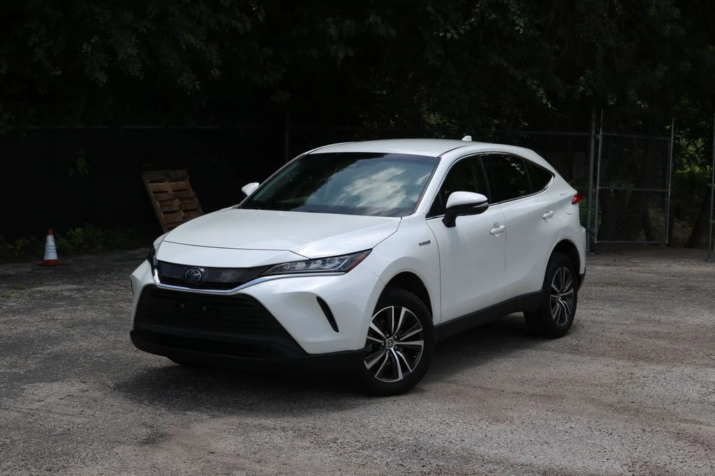 Used 2021 White Toyota LE image 1
