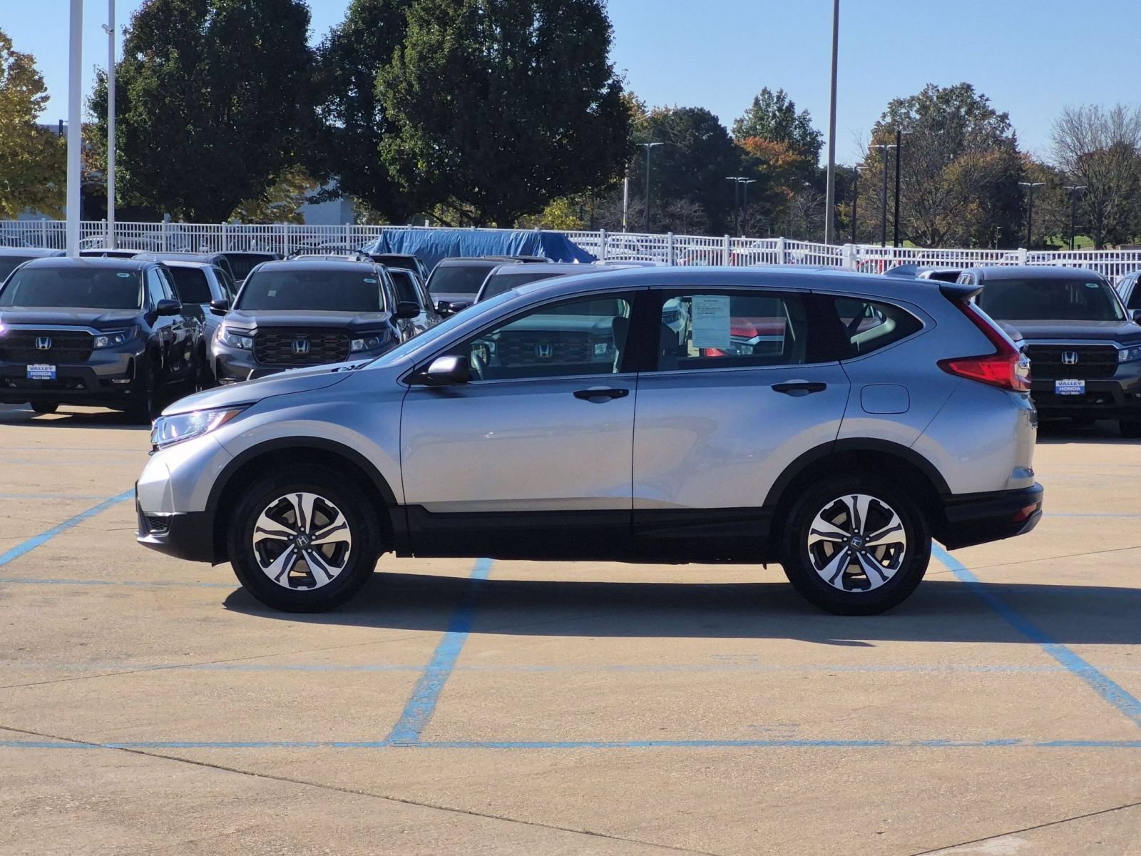 Certified Used 2018 Silver Honda LX image 9