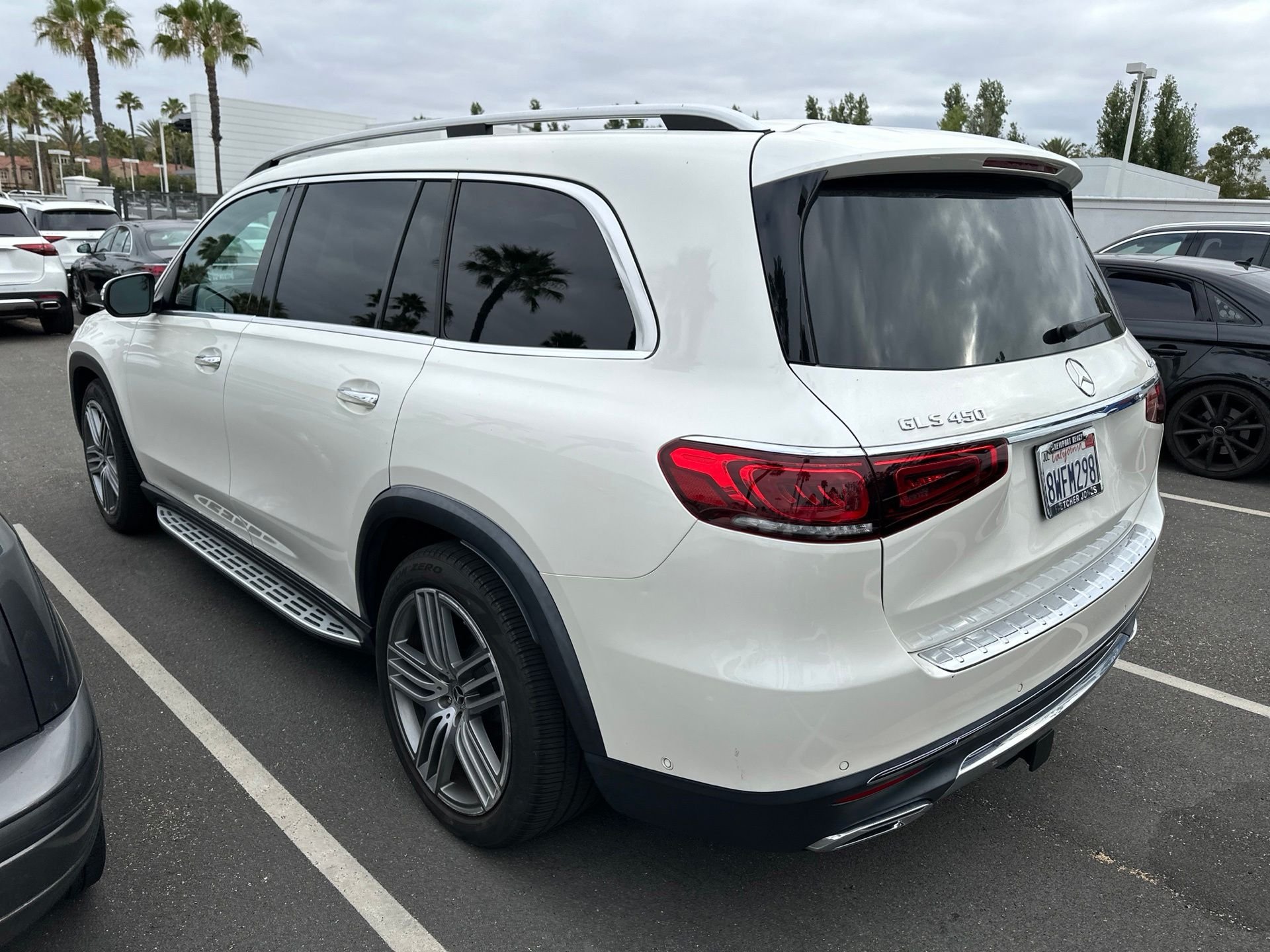 Used 2020 White Mercedes-Benz GLS 450 image 11