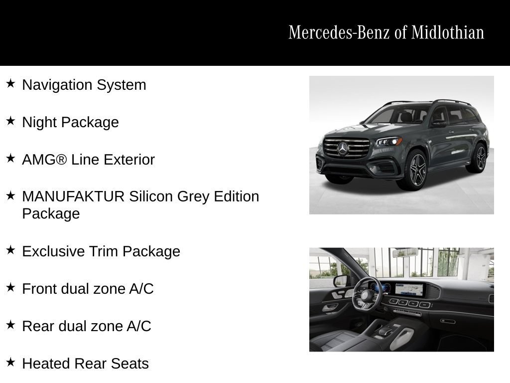 New 2026 MANUFAKTUR Silicon Grey Mercedes-Benz GLS 450 image 53