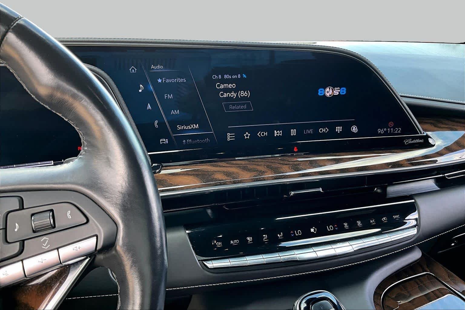 Used 2022 Galactic Gray Metallic Cadillac Premium Luxury Platinum image 6