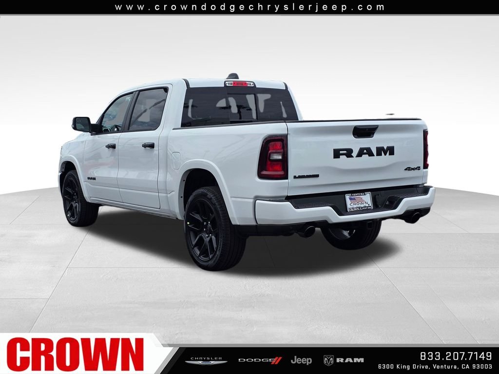 New 2026 Bright White Clear-Coat Exterior Paint RAM Laramie image 7