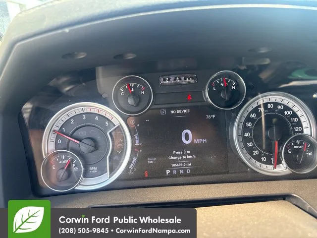 Used 2013 White Ram Laramie image 9