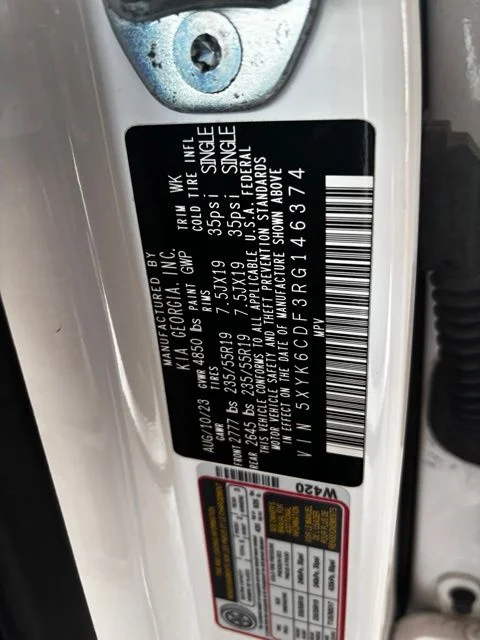 Used 2024 White Kia X-Line image 14