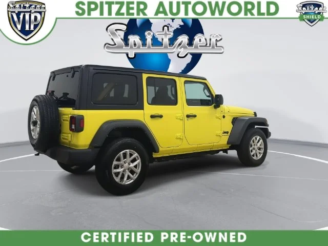 Used 2023 Yellow Jeep Sport S image 16