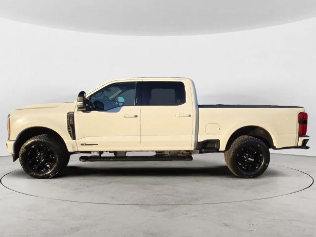 Certified Used 2024 White Metallic Ford Lariat image 8