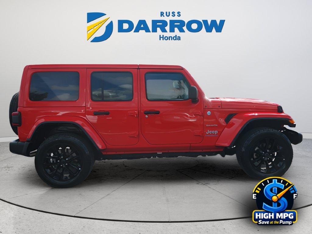 Used 2024 Red Jeep Sahara 4xe image 6