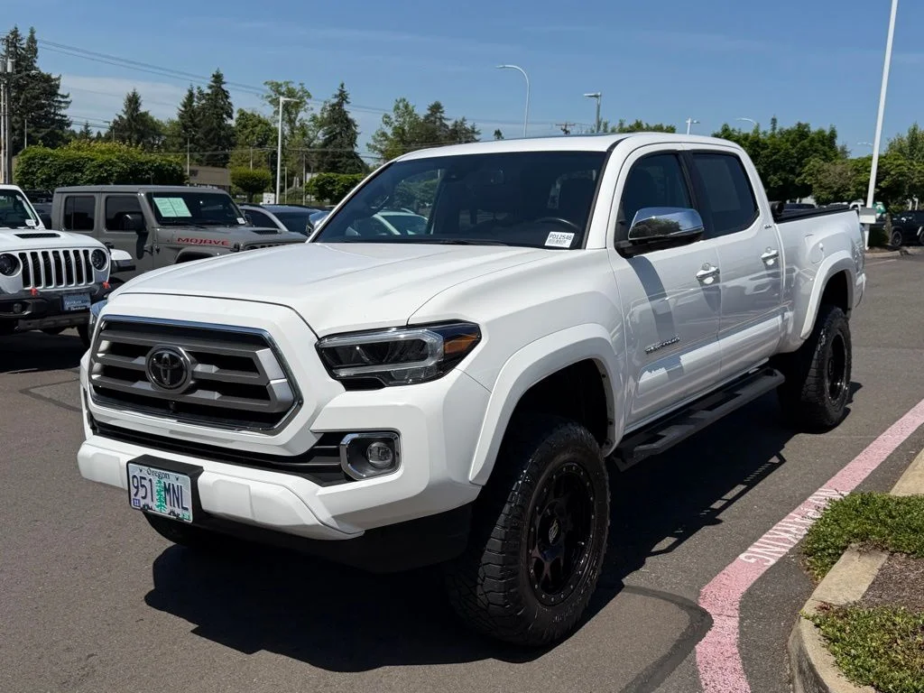 Used 2021 Super White Toyota Limited image 4