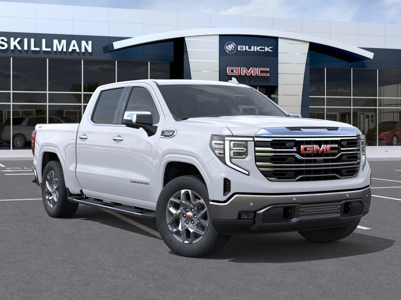 New 2026 Summit White GMC SLT image 7