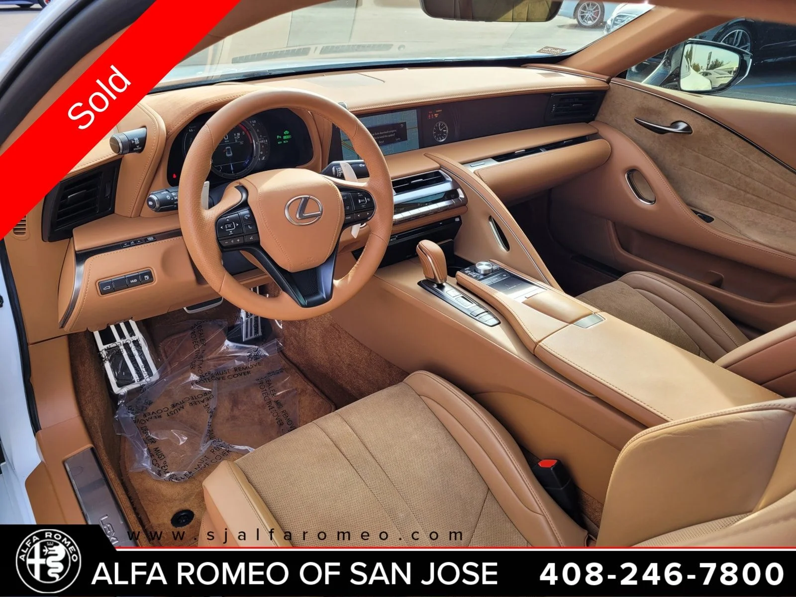 Used 2019 White Lexus 500h image 6