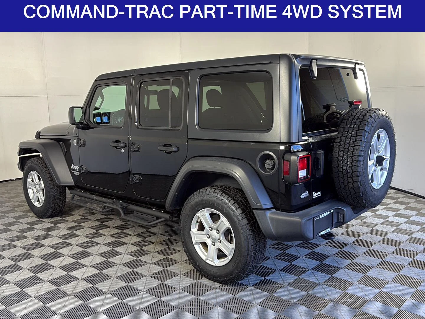Used 2021 Black Clearcoat Jeep Unlimited Sport S image 7