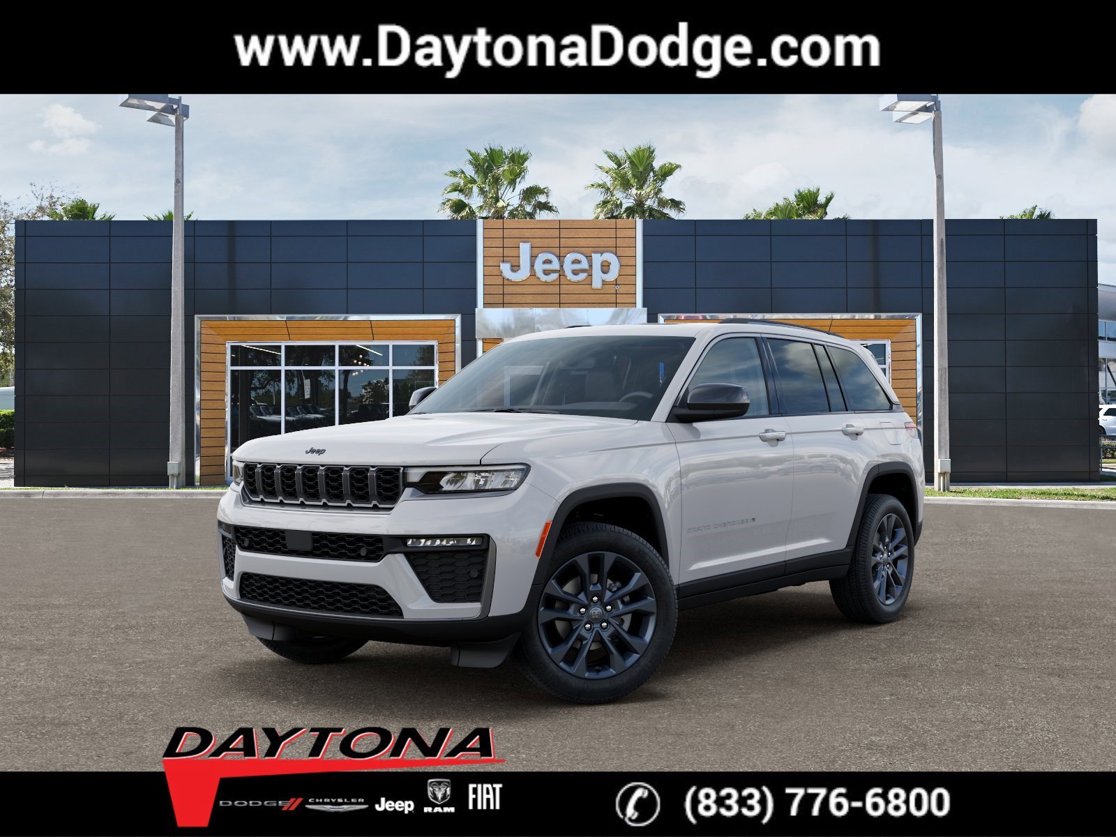 New 2026 Bright White Clearcoat Jeep 85th Anniversary Edition image 1