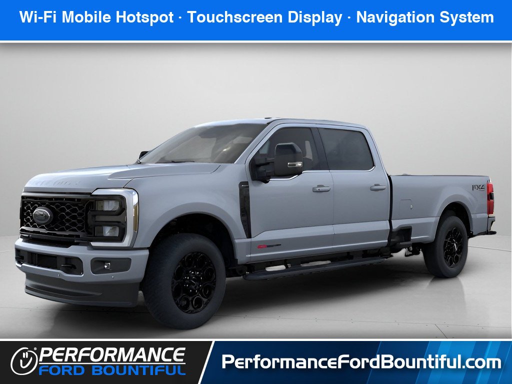 New 2026 Glacier Gray Metallic Tri-Coat Ford LARIAT image 1