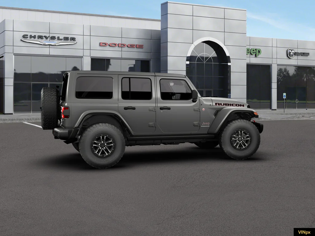 New 2026 Granite Crystal Metallic Clear-Coat Exterior Paint Jeep Rubicon X image 14