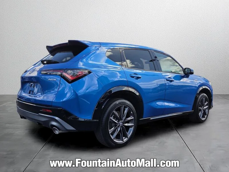 Used 2026 Double Apex Blue Pearl II Acura FWD w/A-Spec Package image 4
