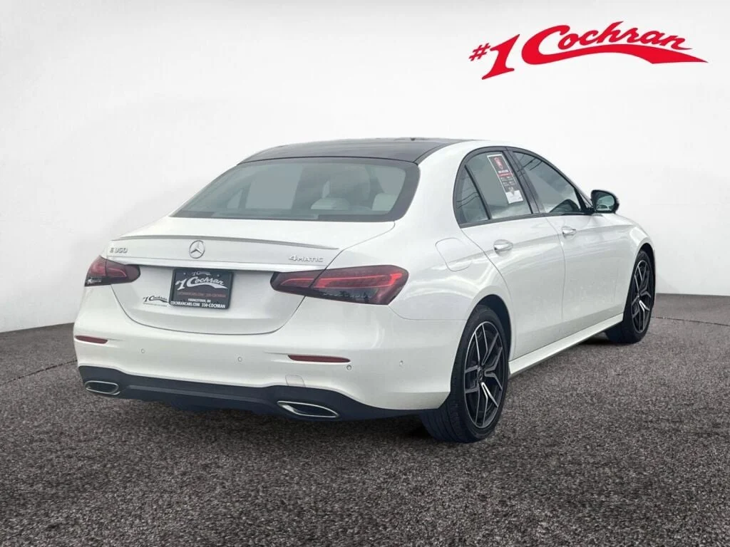 Used 2023 Polar White Mercedes-Benz E 350 image 8