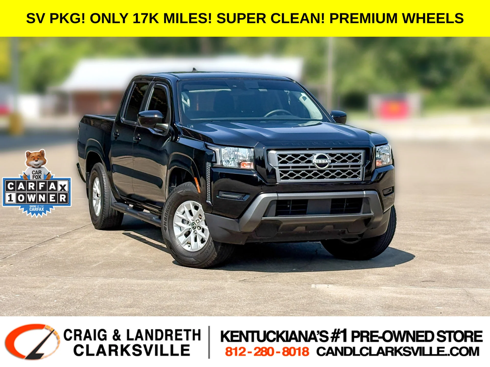 Used 2024 Black Nissan SV image 1