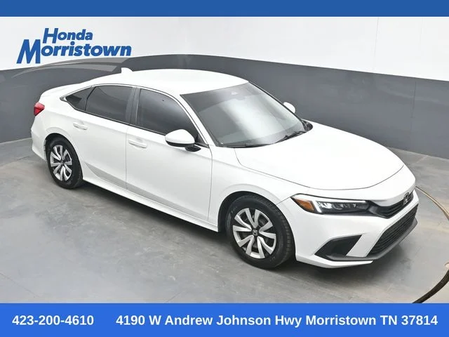 Used 2023 Platinum White Pearl Honda 2.0L 4D LX image 1