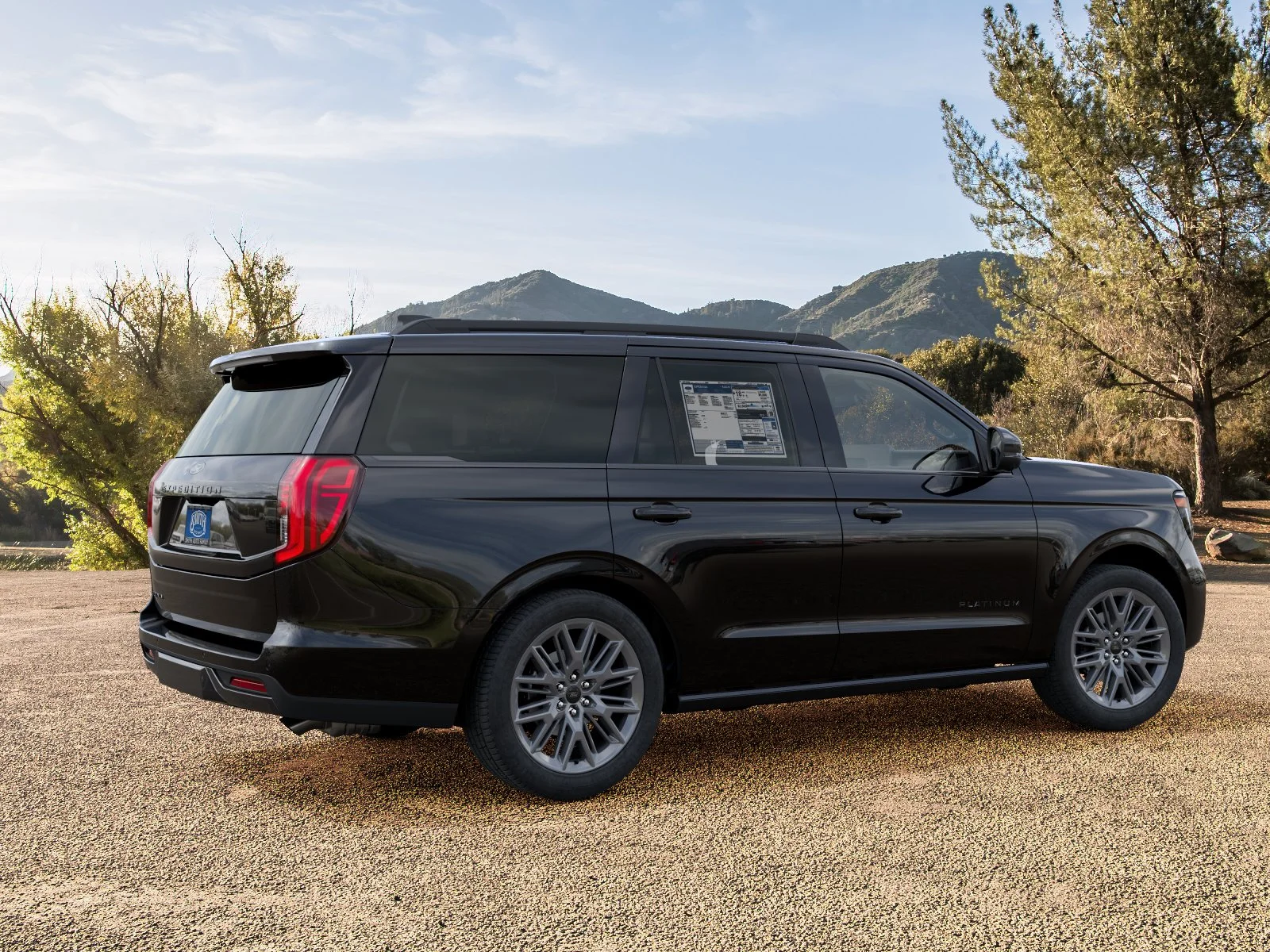 New 2027 Agate Black Metallic Ford Platinum image 30