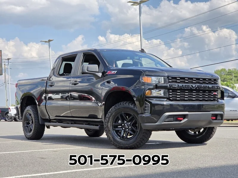 Used 2021 Black CHEVROLET 4WD CREW CAB 147" CUSTOM TRAIL BOSS image 20