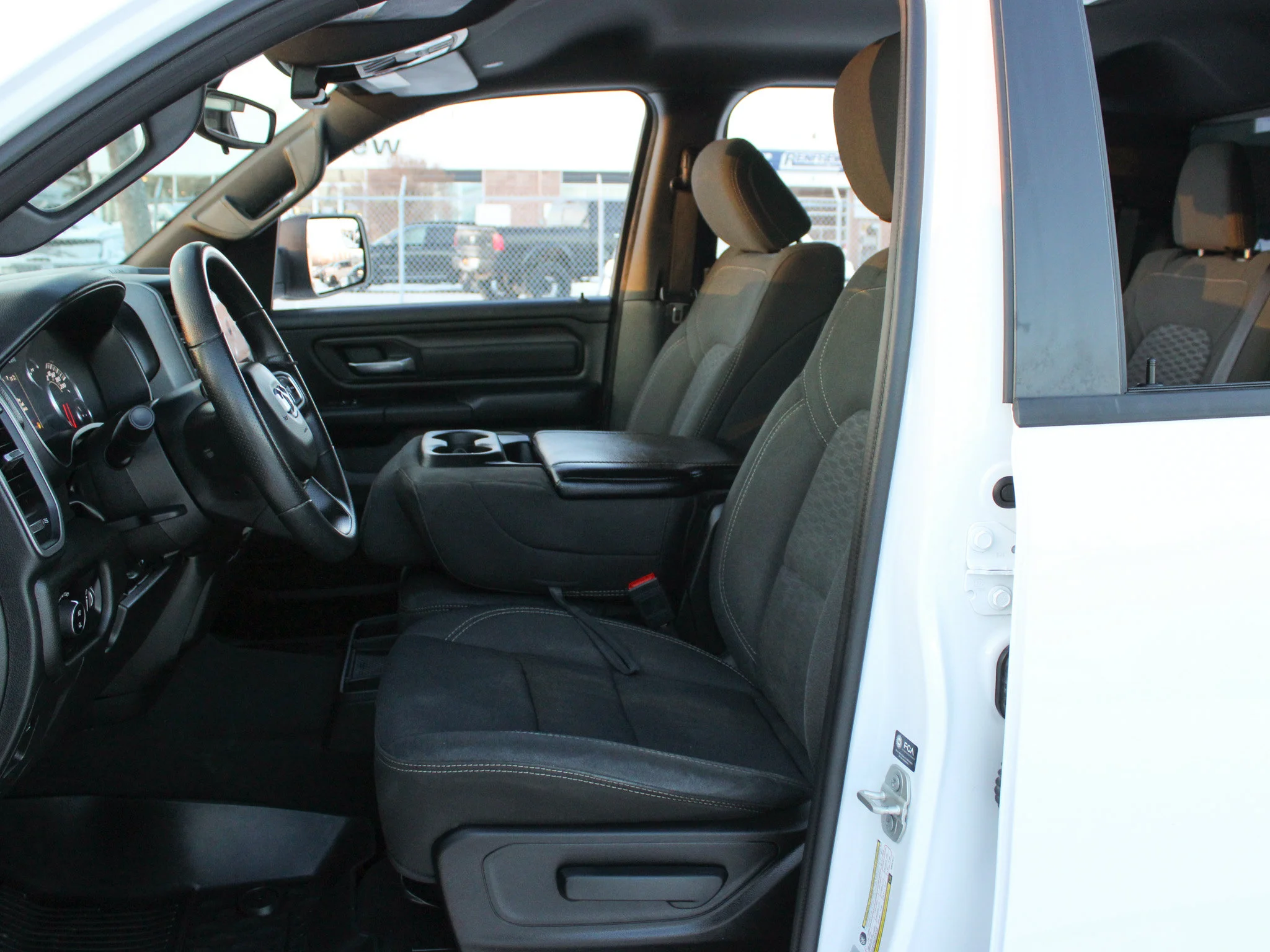 Certified Used 2025 White RAM Tradesman * Adaptive Cruise | Protection Group | Sport Appearance | 3M PPF | Apple CarPlay image 3
