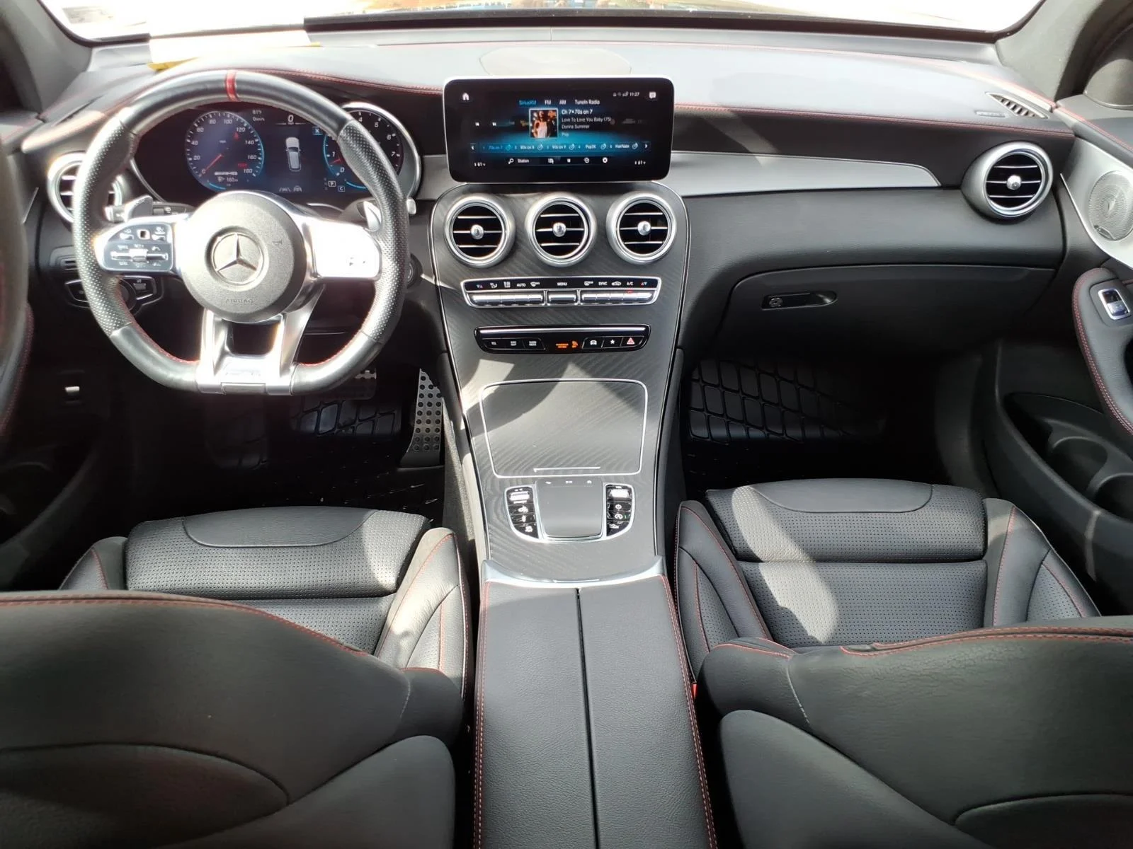 Used 2021 Obsidian Black Metallic Mercedes-Benz AMG® GLC 43 image 29