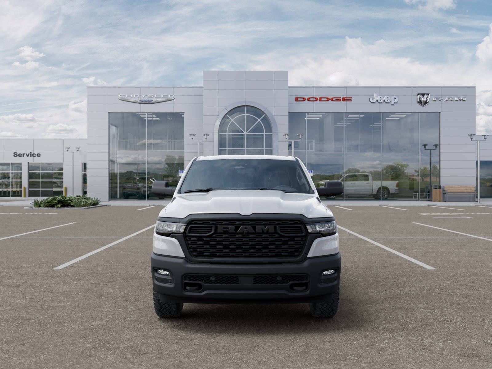 New 2026 Bright White Clear-Coat Exterior Paint RAM Warlock image 33