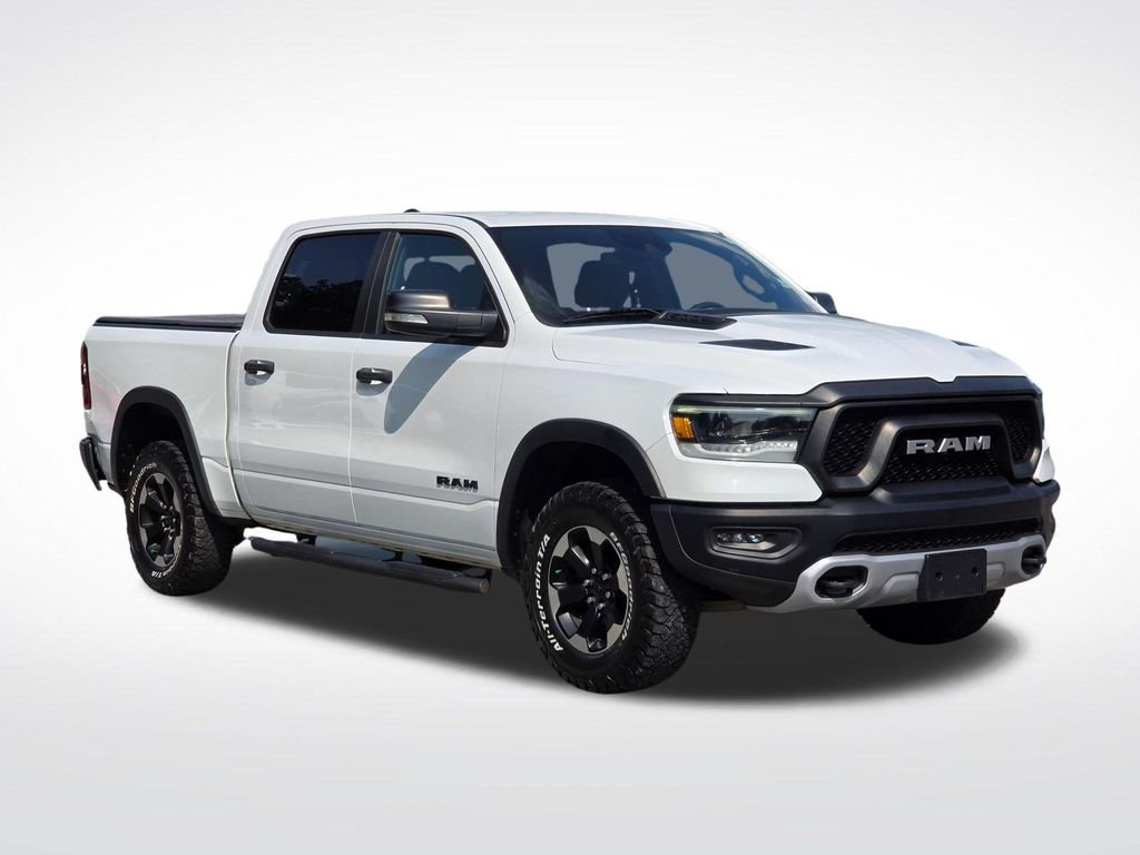 Used 2021 Bright White Clearcoat Ram Rebel image 13