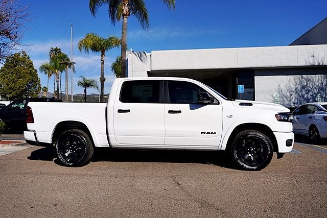 New 2026 Bright White Clear-Coat Exterior Paint RAM Big Horn Night Edition image 7