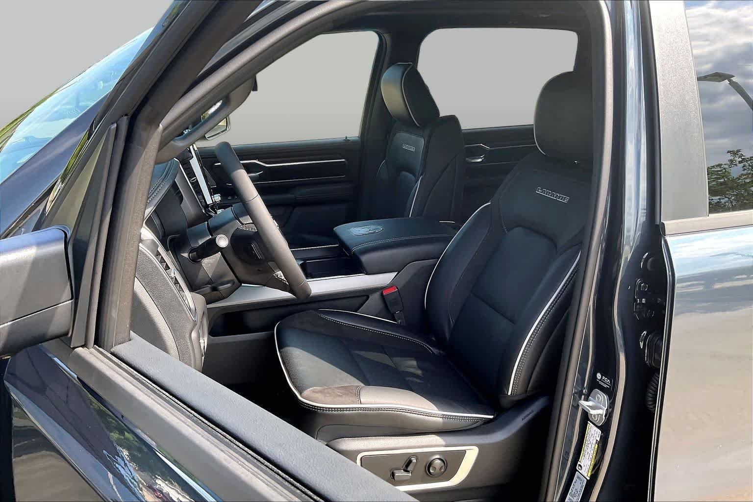 New 2026 Forged Blue Metallic Exterior Paint RAM Laramie image 9