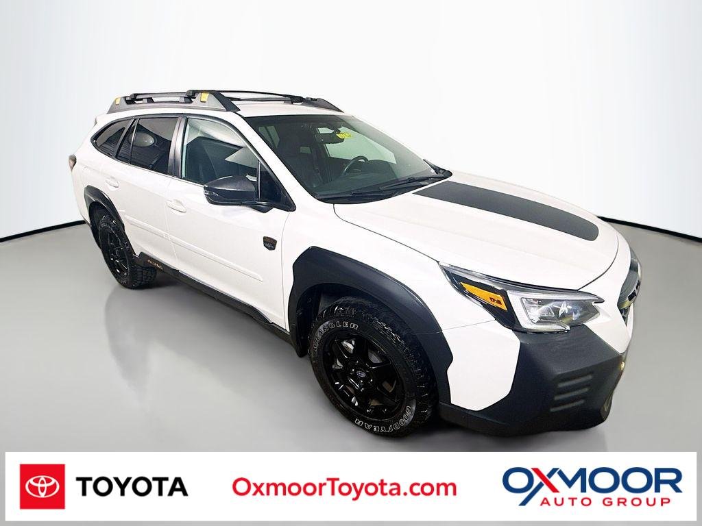 Used 2022 Crystal White Pearl Subaru Wilderness image 1