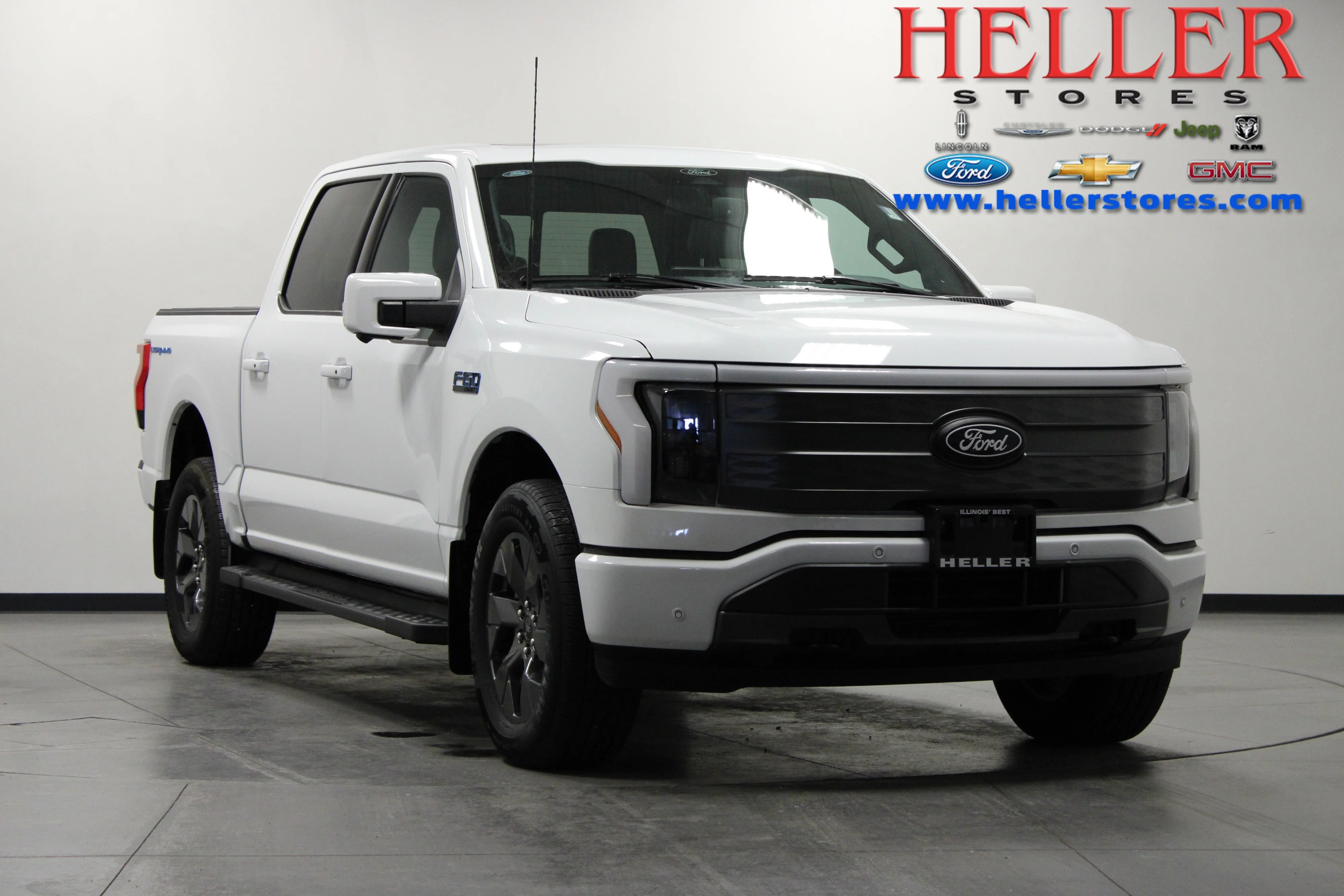 Used 2024 Ford F-150 Lightning Lariat with VIN 1FT6W5L77RWG26010 for sale in El Paso, IL