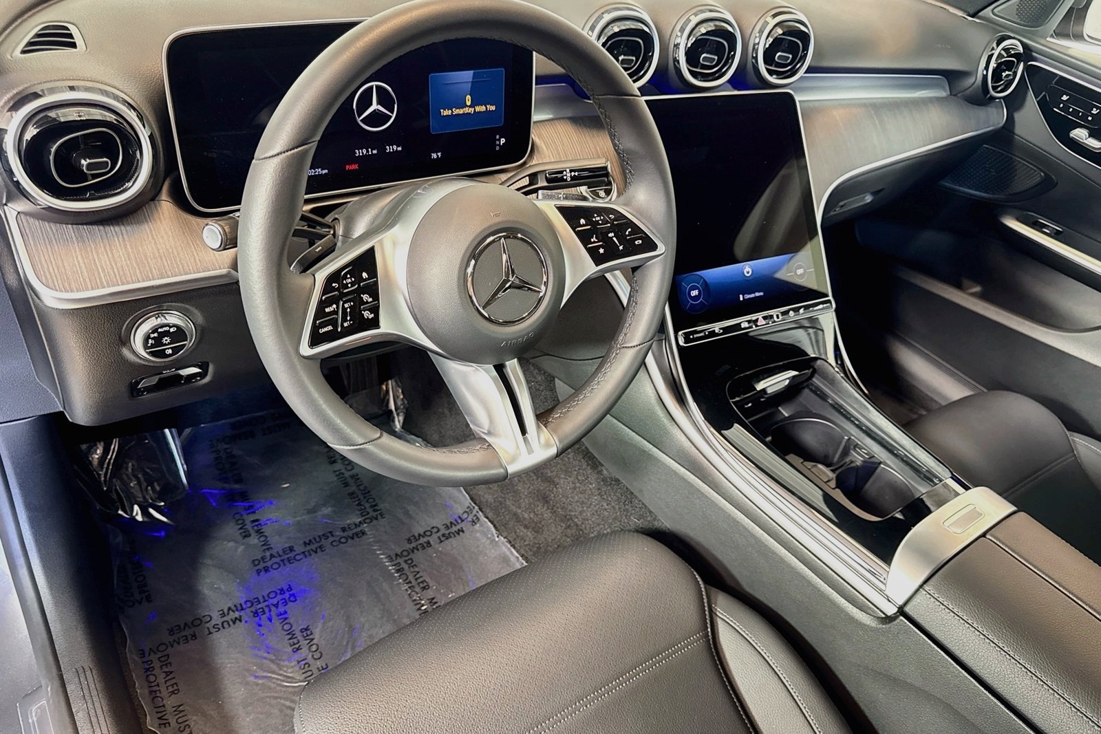 New 2026 Selenite Grey Metallic Mercedes-Benz C 300 image 9
