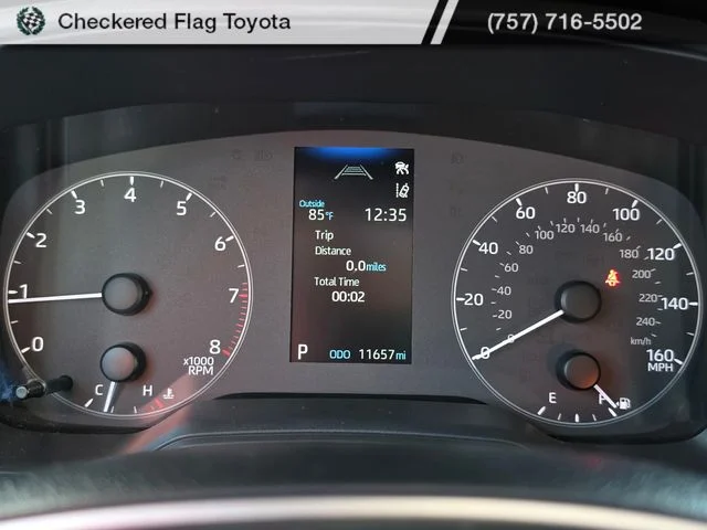 Certified Used 2025 Sonic Silver Toyota LE image 12