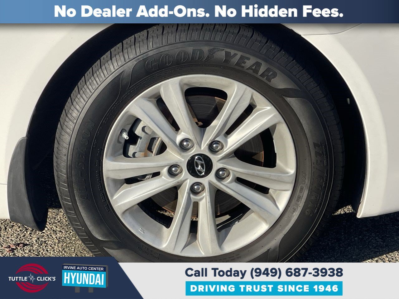Used 2013 Shimmering White HYUNDAI GLS PZEV image 13