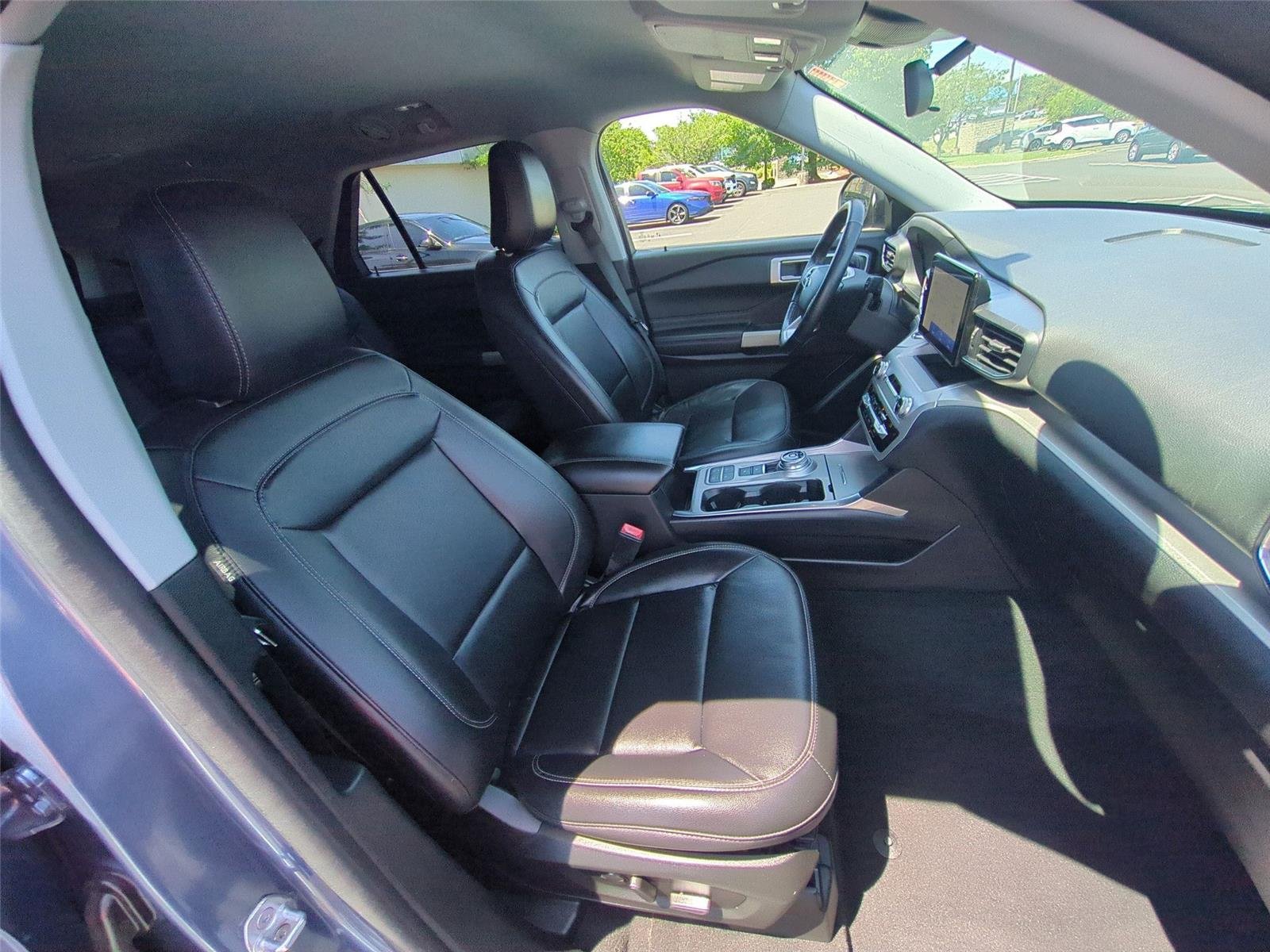 Used 2021 Infinite Blue Metallic Tinted Clearcoat Ford XLT image 51