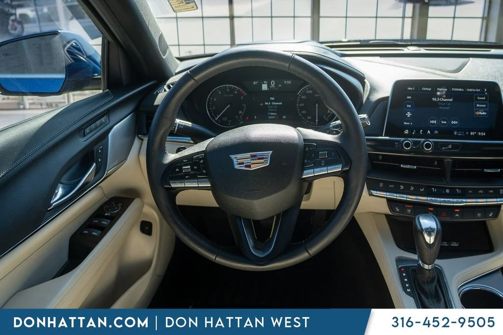 Used 2023 Blue Cadillac Premium Luxury image 6