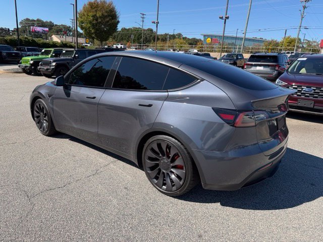 Used 2023 Gray Tesla Performance image 3