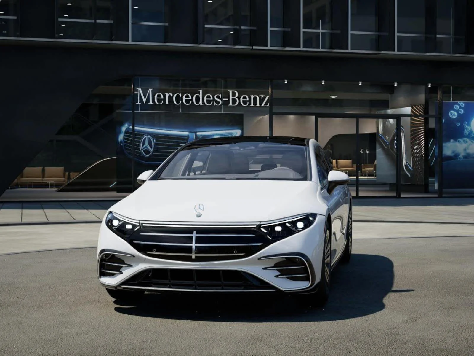 New 2026 Polar White Mercedes-Benz EQS 450 image 40