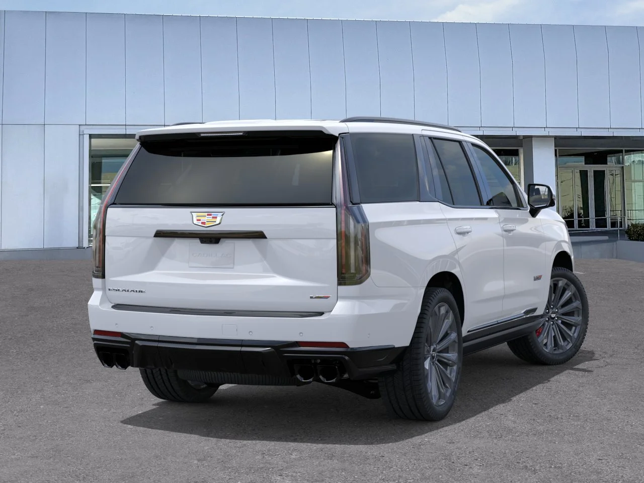 New 2027 Vibrant White Tricoat Cadillac AWD V-Series image 4