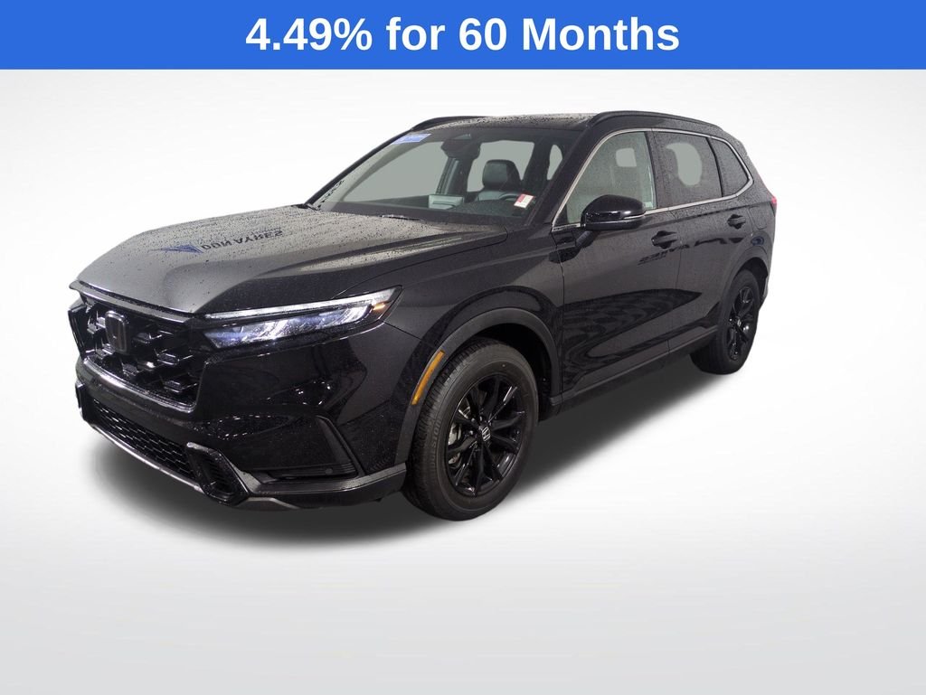 Certified Used 2024 Crystal Black Pearl Honda Sport-L image 1