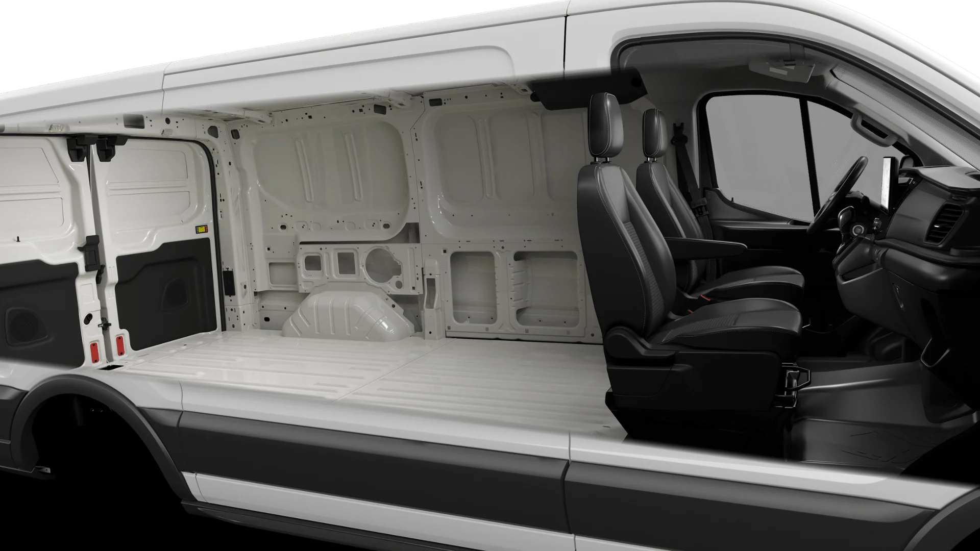 New 2027 Oxford White Ford Cargo Van image 6